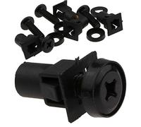 Rápido Pousser Fit M6 Cage Tuercas para Red Datos Gabinete Estante Montar [4 Empacar]