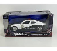 Rápido Y Furioso 2006 Dodge Charger Policía 1:24 Escala Jada 253203079