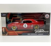 Rápido Y Furioso Chevrolet Camaro 1969 Escala 1:24 Jada 36151
