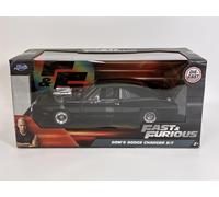 Rápido Y Furioso Dodge Charger R/T Negro 1:24 Escala Jada 31942 35424
