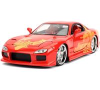 Rápido Y Furioso Mazda RX-7 Naranja De Julius Vehículo A Escala 1:24