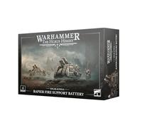 Rapier Fire Support - Miniaturas de batería para Warhammer The Horus Herejy, plataformas solares auxiliares de armas pesadas con lanzador cuádruple o mortero de topo, 4 modelos de plástico multiparte