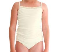 RAPIFE - 2346 Conjunto Niña Comunion con la Espalda escotada Color: BEIG Talla: 10