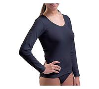 RAPIFE - 7509 Camiseta Mujer Manga Larga TERMICA Color: Negro Talla: XL