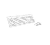 Rapoo 8210M Multi-Modo inalámbrico Escritorio Combo Set - Blanco (QWERTY)