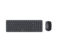 RAPOO - 9310M - Combo Teclado inalámbrico multimodo - Diseño Ultra Delgado, conmutación instantánea Entre Varios Dispositivos conectados, duración de hasta 12 Meses - Negro