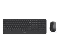 Rapoo 9390m teclado ratón incluido bluetooth qwerty inglés gris oscu