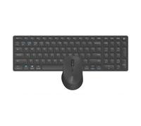 Rapoo 9700M Combo Teclado y Ratón Bluetooth QWERTY Negro
