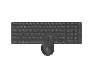 Rapoo 9700M Combo Teclado y Ratón Bluetooth QWERTY Negro