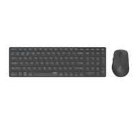 Rapoo 9700M Inalámbrico multimodo Blade Combo Juego Compacto, QWERTY US - Gris oscuro