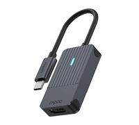 Rapoo Adaptador HDMI a USB-C, convertidor Compacto y portátil de una Sola Entrada y Salida con Plug and Play fácil de Usar, UCA-1004, en Gris Oscuro