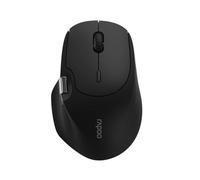 Rapoo Ratón inalámbrico MT560 Multi-Mode, silencioso, 3200 dpi, batería recargable, negro