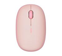 Rapoo I Ratón inalámbrico multimodo Bluetooth y conexión de 2,4 GHz, Rosa