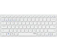 Rapoo i teclado inalámbrico multimodo recargable (teclado ordenador,