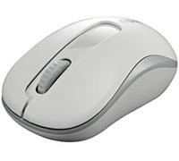 Rapoo - Ratón inalámbrico, con conexión conexión de 2,4 GHz, ambidiestro con bateria de hasta 12 Meses de duración y Sensor de 1000 dpi, M10+, en Blanco