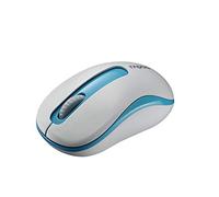 Rapoo M10 Plus - Ratón óptico inalámbrico 2,4 GHz, ambidiestro, 2D, 1000 PPP, Receptor Nano USB, Compatible con Windows y Mac OS, batería de 12 Meses, Color Azul