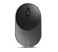 Rapoo M600 ratón RF inalámbrico + Bluetooth 1300 dpi Ambidextro - Ratón (Ambidiestro, RF inalámbrico + Bluetooth, 1300 dpi, Negro, Plata)