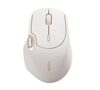 Rapoo MT560 ratón inalámbrico ratón inalámbrico 4000 dpi Sensor ecológico batería Recargable ergonómico PC y Mac - Beige marrón