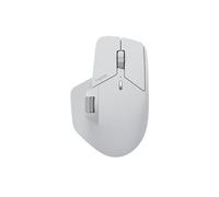 Rapoo MT760L Ratón inalámbrico 4000 dpi Sensor ecológico batería Recargable ergonómico PC y Mac - Blanco grisáceo