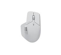 Rapoo MT760M ratón inalámbrico ratón inalámbrico 4000 dpi Sensor ecológico batería Recargable ergonómico PC y Mac - Gris Blanco