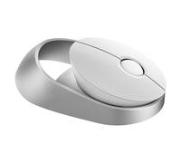 Rapoo| Ratón Láser Inalámbrico Ralemo Air 1 (Ratón Inalámbrico, Conexión Multimodal, ratón Bluetooth, Compatible con Varios Dispositivos, Batería Duradera, Sensor de 3200 PPP) Color Blanco