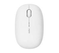 Rapoo | Ratón inalámbrico multimodo Bluetooth y conexión de 2,4 GHz, Blanco