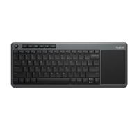 RAPOO K2600 GR - Teclado inalámbrico, USB, touchpad, gris