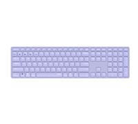 Rapoo - teclado inalámbrico qwerty español bluetooth multimodo, púr