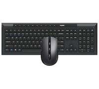 Rapoo | Teclado y Ratón Inalámbrico Multimodo 2.4GHz QWERTY Español, Negro