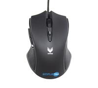 Rapoo V100 Ratón Gaming Óptico Ergonómico USB Retroiluminado 3000 DPI Negro