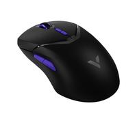 Rapoo VT9PRO - Ratón inalámbrico para juegos 4K, sensor PAW 3398, 26000 DPI, frecuencia de sondeo de 4 KHz, tiempo de respuesta de 0,25 ms, ligero, 10 botones programables, duración de la batería de