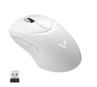 Rapoo VT9PRO - Ratón inalámbrico superligero para juegos PAW 3398, sensor de grado de eSports, 50-26000 DPI, tasa de sondeo 1K+4K, tiempo de respuesta de 1 ms, peso ligero, 10 botones, batería de 160