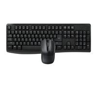 Rapoo X1800Pro Combo Teclado y Ratón RF inalámbrico QWERTY Negro