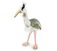 Rappa - 221895 - Pájaro, garza, peluche, 35 cm x 34 cm x 14 cm, lavado a mano, ECO-Friendly