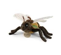 Rappa Peluche de abeja de miel de peluche, 20 cm, juguete ecológico