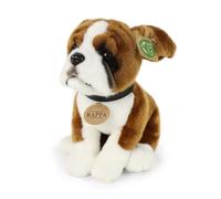 RAPPA Peluche de perro bóxer 27 cm respetuoso con el medio ambiente