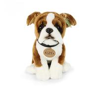 RAPPA Peluche de perro bóxer 27 cm respetuoso con el medio ambiente