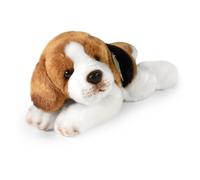 RAPPA Perro de peluche Beagle tumbado 30 cm respetuoso con el medio ambiente