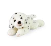 Rappa Perro de Peluche Eco Dálmata 30 cm - Peluche Realista de Botellas de Pet recicladas - Blanco, Negro