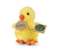 Rappa Pluche knuffelkuiken 10 cm ECO-VRIENDELIJK.