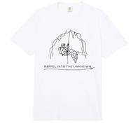 Rappel in to The Unknown del espeleólogo de espeleología Comfort Colors Adult Heavyweight T-Shirt