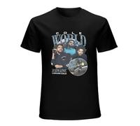 Rapper Cole World Jermaine Lamarr T-Shirt Harajuku Cole J Cole Graphic Print tee Shirt Men Oversized Short Sleeve T-Shirts T-Shirt Black XL