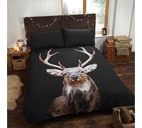 Rapport Caledonia Ciervo edredón Set, Natural, Doublé