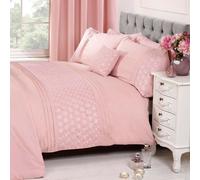 Rapport Home Everdean - Juego de Funda nórdica, Color Rosa, poliéster y algodón