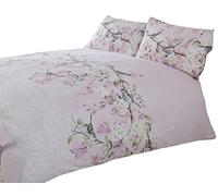 Rapport Home Eloise-Juego edredón y Funda de Almohada para Cama de Matrimonio, Color Rosa, Poliéster y algodón, Extra Grande, 260 x 220 x 1 cm