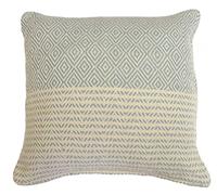 Rapport Home Rhonda Diamond Duck Egg - Funda de cojín (45 cm)