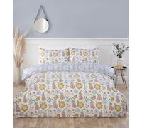 Rapport Home Victorian Bloom - Juego de Ropa de Cama Individual Reversible de Microfibra Floral