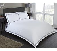 Rapport Mayfair-Juego de Funda nórdica para Cama de Matrimonio, Color Negro, Poliéster y algodón, Doble, Doublé