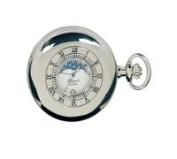 Rapport Reloj de bolsillo dorado Half Hunter, plata, Moderno