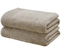 Rapport So Soft - Juego de Toallas (M2), 100% algodón, Algodón Peinado, marrón Topo, 140 x 90 x 1 cm